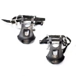 Kit Pedal Com Clip Para Bicicleta Ergométrica Spinning Gallant Elite/ Elite Pro (GSB0001)